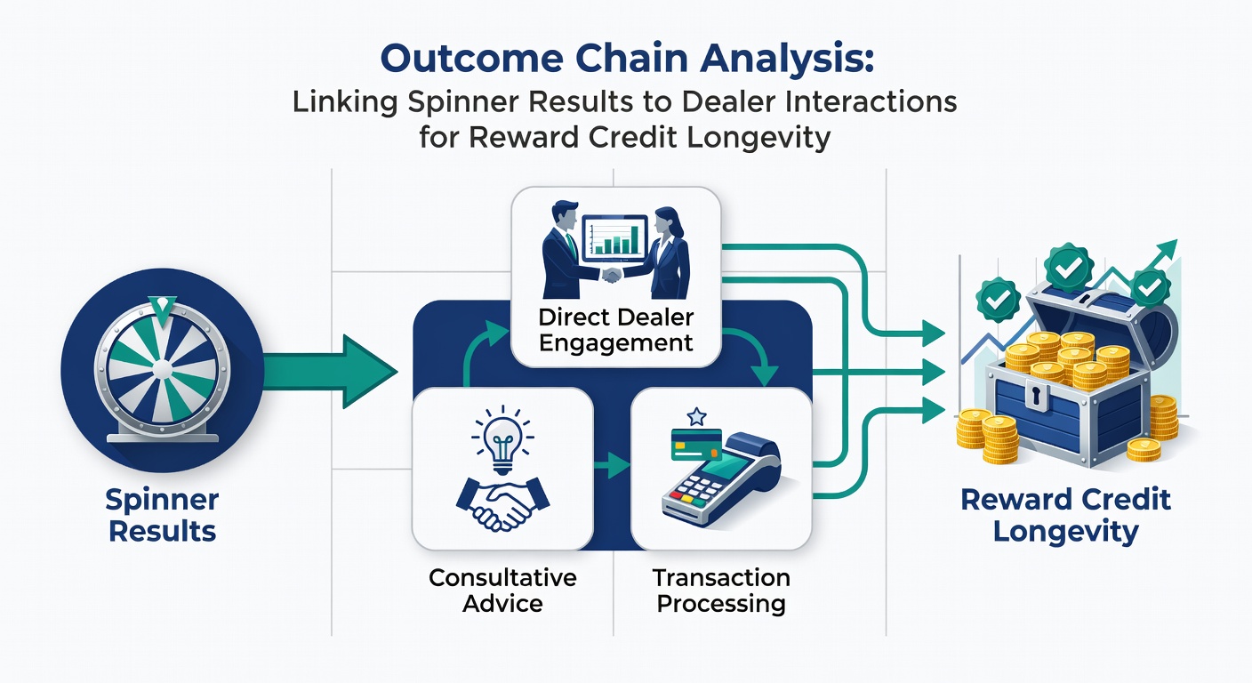 Diagram showing connections between slot spinner outcomes and live dealer table interactions in casino reward systems
